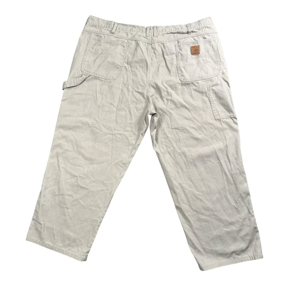 Bear River Workwear Carpenter Double Knee Pants Men 46x28 (Tagged 48x30) Utility